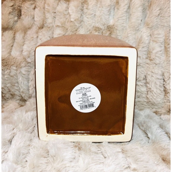 Modern Brown Ceramic Vase - Threshold designed with Studio McGee - Picture 6 of 6